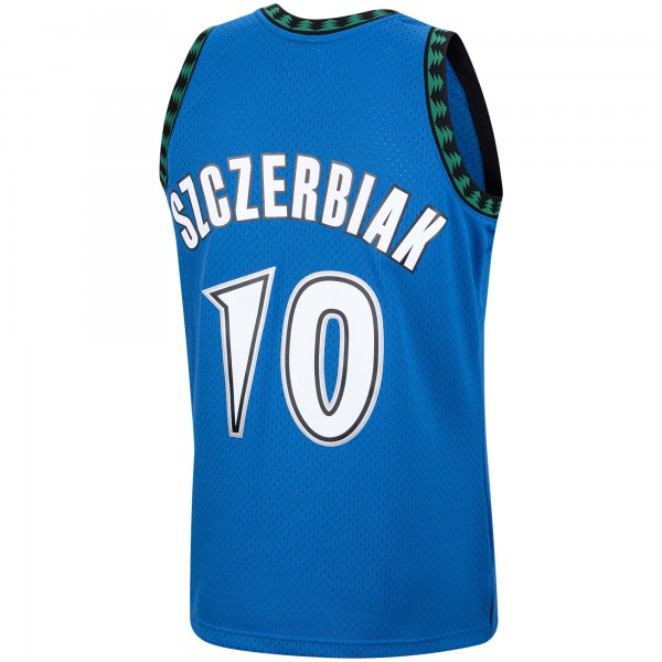 Игровая джерси Wally Szczerbiak Minnesota Timberwolves Mitchell & Ness 2001/02 Hardwood Classics Swingman - Blue