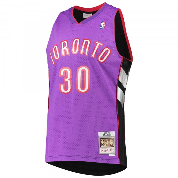 Игровая майка Dell Curry Toronto Raptors Mitchell & Ness 1999/00 Hardwood Classics Swingman - Purple - оригинальная джерси НБА