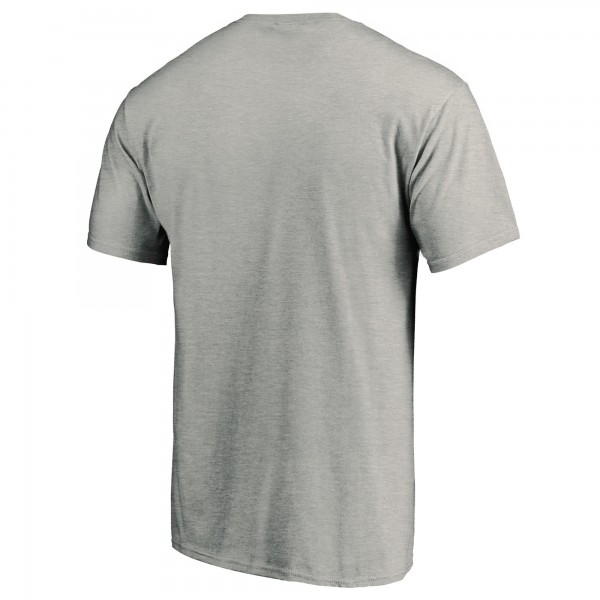 New York Yankees Heathered Gray Team Heart & Soul T-Shirt