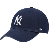 Бейсболка New York Yankees 47 Navy Clean Up