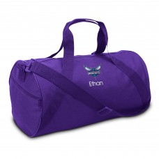 Именная спортивная сумка Charlotte Hornets Youth - Purple