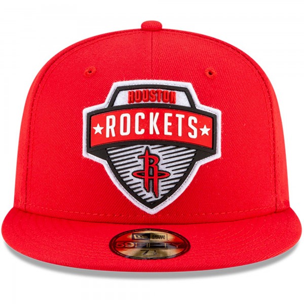 Бейсболка Houston Rockets New Era 2020 Tip Off 59FIFTY - Red - официальный мерч NBA
