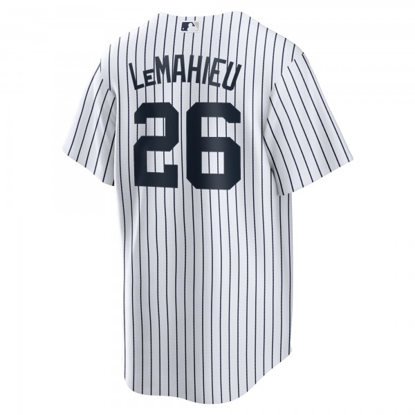 Игровая джерси New York Yankees DJ LeMahieu Nike White Home Replica