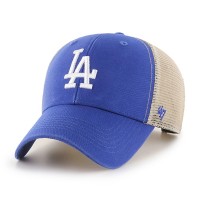 Бейсболка Los Angeles Dodgers 47 Flagship Washed MVP Trucker - Royal/Natural