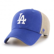 Бейсболка Los Angeles Dodgers 47 Flagship Washed MVP Trucker - Royal/Natural