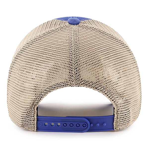 Бейсболка Los Angeles Dodgers 47 Flagship Washed MVP Trucker - Royal/Natural