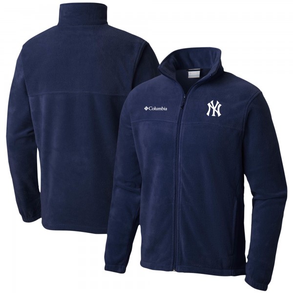 Кофта на молнии New York Yankees Columbia Steens Mountain - Navy