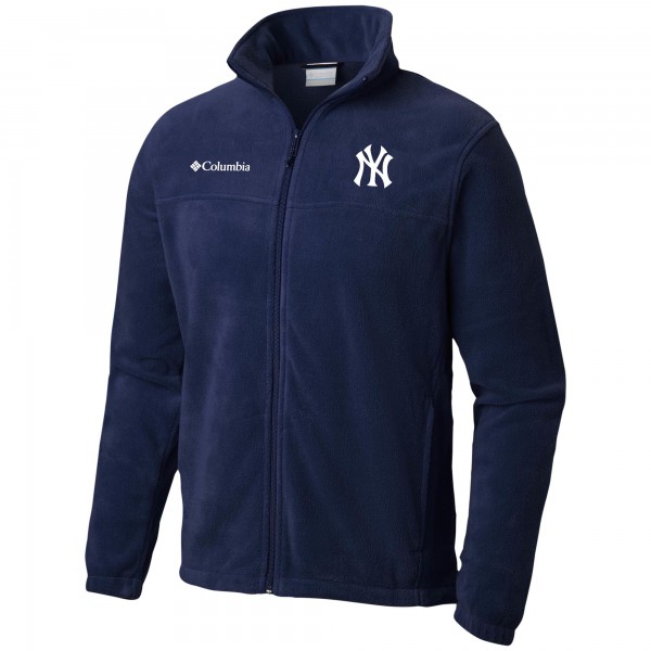 Кофта на молнии New York Yankees Columbia Steens Mountain - Navy