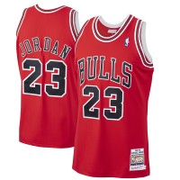Игровая форма  Michael Jordan Chicago Bulls Mitchell & Ness 1997-98 Hardwood Classics Authentic Player - Red