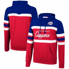 Толстовка LA Clippers Mitchell & Ness Head Coach - Royal/Red
