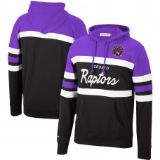 Толстовка с капюшоном Toronto Raptors Mitchell & Ness Head Coach - Purple/Black