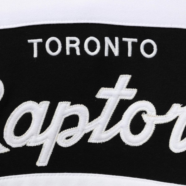 Толстовка с капюшоном Toronto Raptors Mitchell & Ness Head Coach - Purple/Black - фирменная одежда NBA