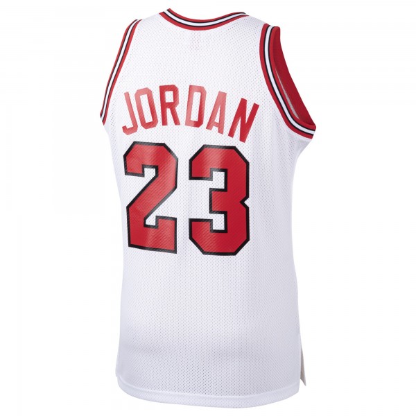 Игровая майка Michael Jordan Chicago Bulls Mitchell & Ness 1984-85 Hardwood Classics Rookie Authentic- White - оригинальная джерси НБА