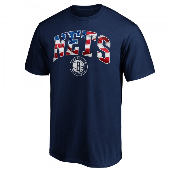 Футболка Brooklyn Nets Banner Wave - Navy