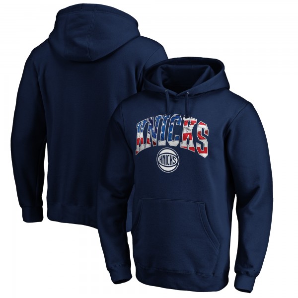 Толстовка New York Knicks Banner Wave - Navy