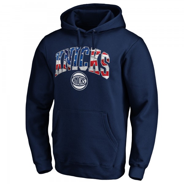 Толстовка New York Knicks Banner Wave - Navy