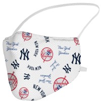 Adult New York Yankees Fanatics All Over Logo Face Covering