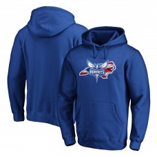 Charlotte Hornets Royal Banner State Pullover Hoodie