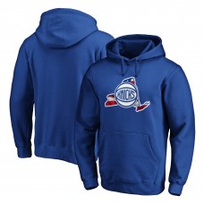 New York Knicks Banner State Pullover Hoodie - Royal