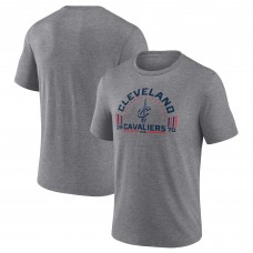 Cleveland Cavaliers Gray Team Freedom Tri-Blend T-Shirt