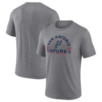 Футболка San Antonio Spurs Gray Team Freedom Tri-Blend