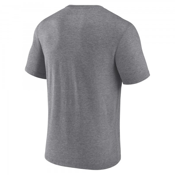 Toronto Raptors Gray Team Freedom Tri-Blend T-Shirt