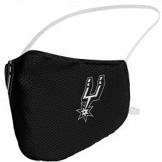 San Antonio Spurs Adult Blackout Logo Face Covering