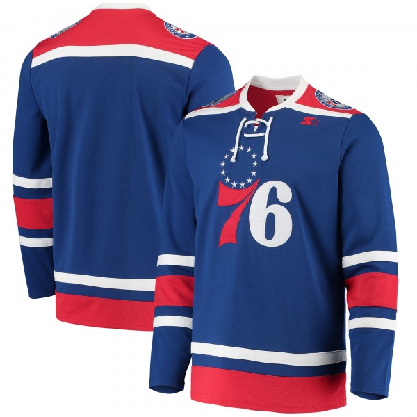 Игровая форма  Philadelphia 76ers G-III Sports by Carl Banks Pointman Hockey Fashion - Royal