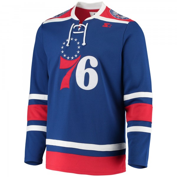 Игровая форма  Philadelphia 76ers G-III Sports by Carl Banks Pointman Hockey Fashion - Royal