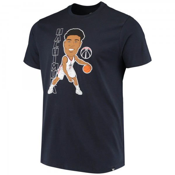 Футболка Rui Hachimura Washington Wizards Caricature - Navy