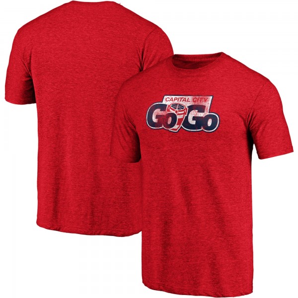 Футболка Washington Wizards Distressed - Heathered Red