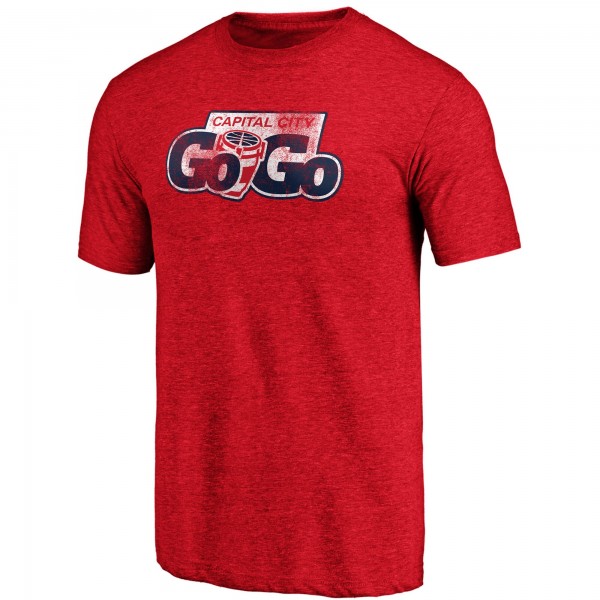 Футболка Washington Wizards Distressed - Heathered Red