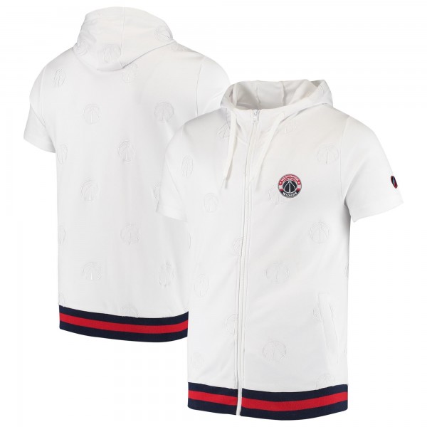Кофта с коротким рукавом Washington Wizards All Over Print - White