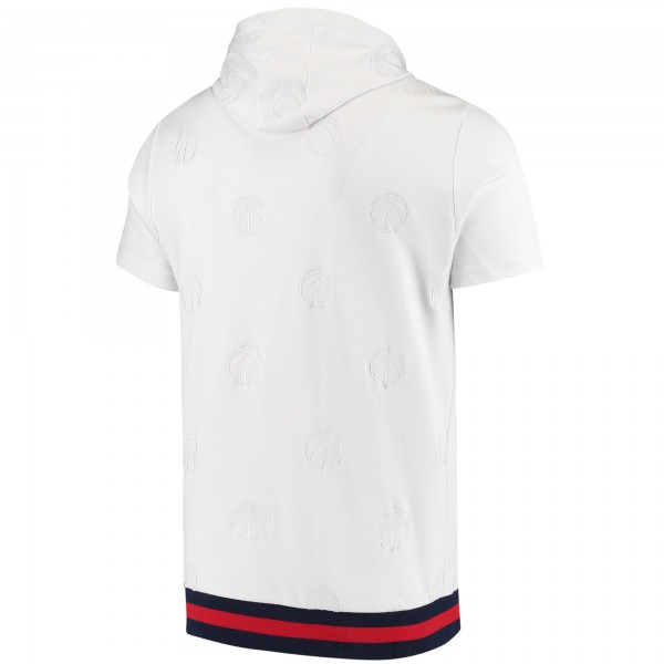 Кофта с коротким рукавом Washington Wizards All Over Print - White