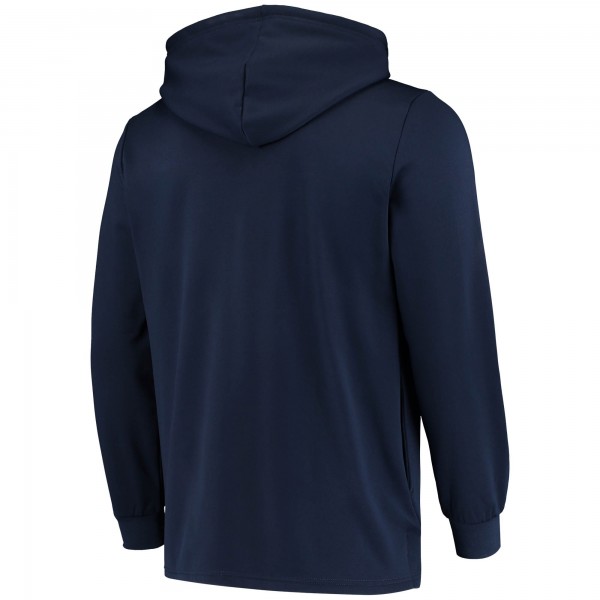 Толстовка с капюшоном Washington Wizards Contrast Perforated - Navy - фирменная одежда NBA