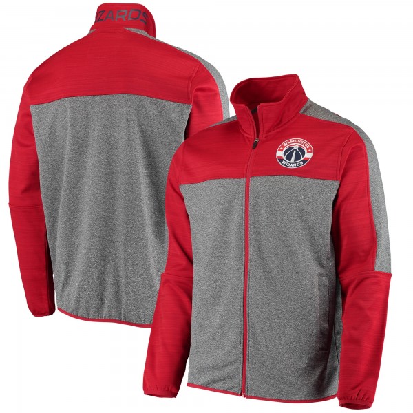 Кофта Washington Wizards G-III Sports by Carl Banks Movement - Red/Heathered Gray