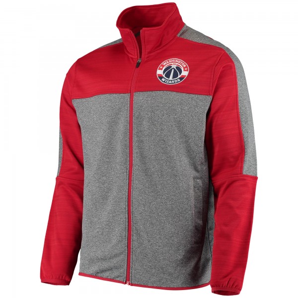 Кофта Washington Wizards G-III Sports by Carl Banks Movement - Red/Heathered Gray