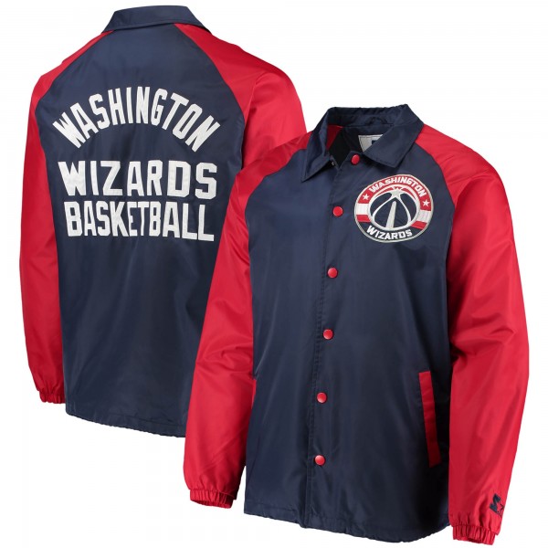 Куртка Washington Wizards G-III Sports by Carl Banks Chief Coaches - Navy