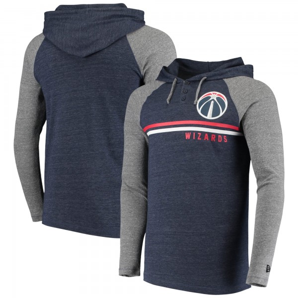 Футболка с капюшоном Washington Wizards New Era - Heathered Navy