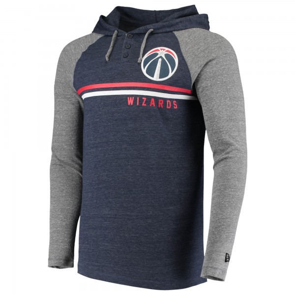 Футболка с капюшоном Washington Wizards New Era - Heathered Navy