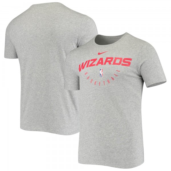Футболка Washington Wizards Nike Practice Performance - Heathered Gray