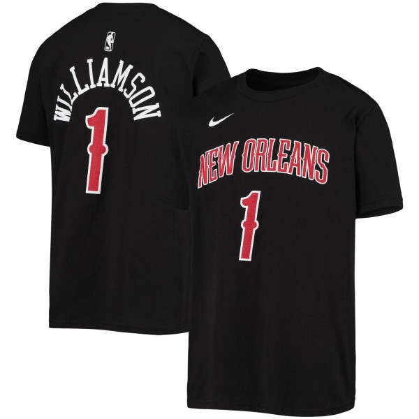 Детская футболка Zion Williamson New Orleans Pelicans Outerstuff Dark Icon - Black