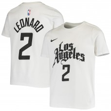 Детская футболка Kawhi Leonard LA Clippers Nike - White