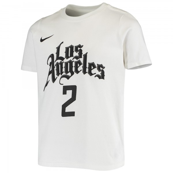 Детская футболка Kawhi Leonard LA Clippers Nike - White