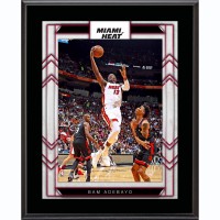 Miami Heat Bam Adebayo Authentic 10.5 x 13 Sublimated Player Plaque