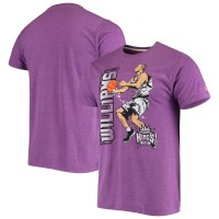 Футболка Jason Williams Sacramento Kings Homage Shooting Stars - Heathered Purple