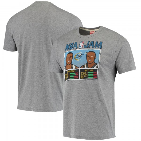 Футболка Antawn Jamison/Caron Butler Washington Wizards Homage NBA Jam - Gray