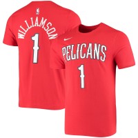 Футболка Zion Williamson New Orleans Pelicans Nike Performance - Red