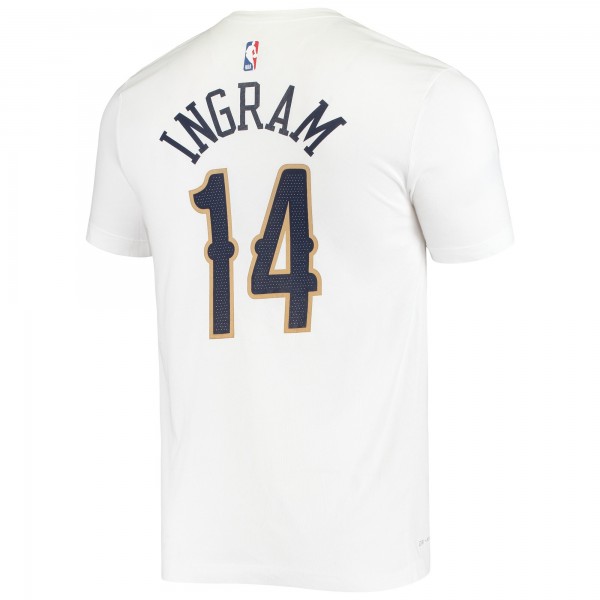 Футболка Brandon Ingram New Orleans Pelicans Nike Performance - White