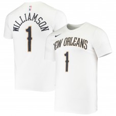Футболка Zion Williamson New Orleans Pelicans Nike Performance - White